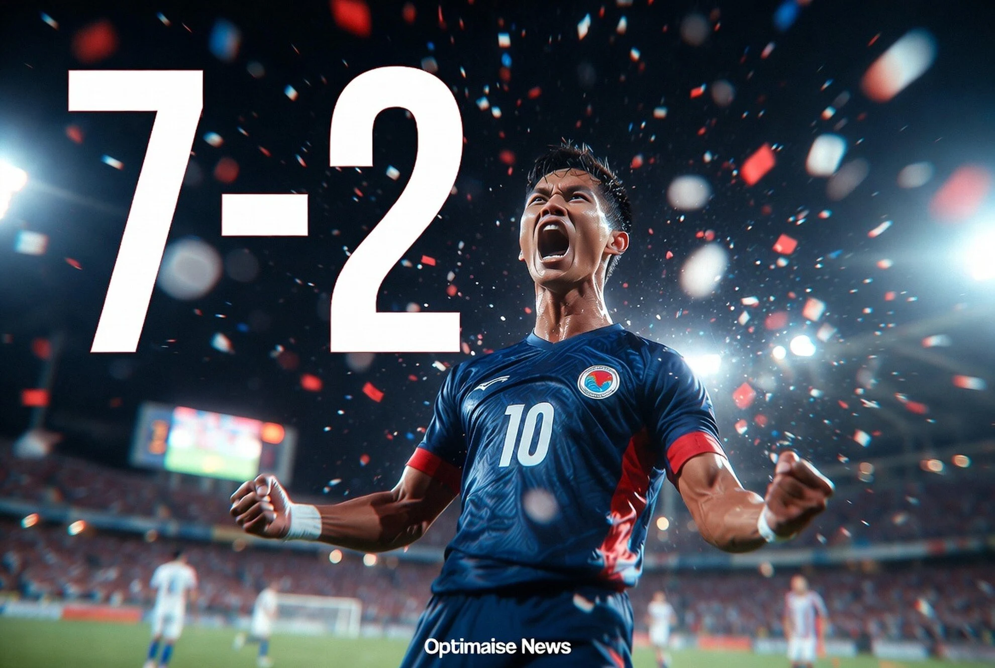 Myanmar vs Laos 7-2: Hattrick Win Naing Tun, 6 Poin