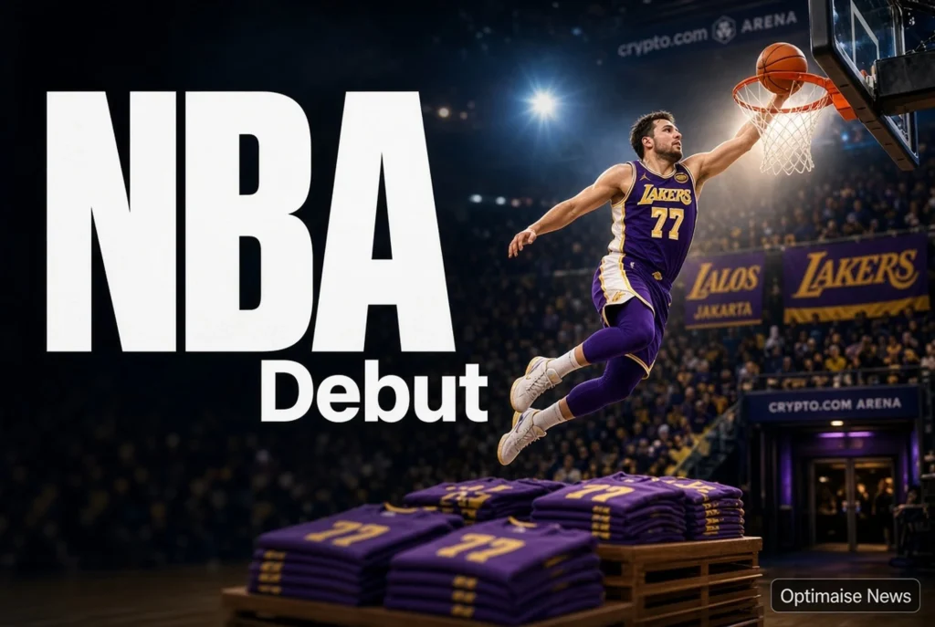 NBA Sambut Debut Luka Doncic di Lakers: Donasi Rp7,8 Miliar + Jersey