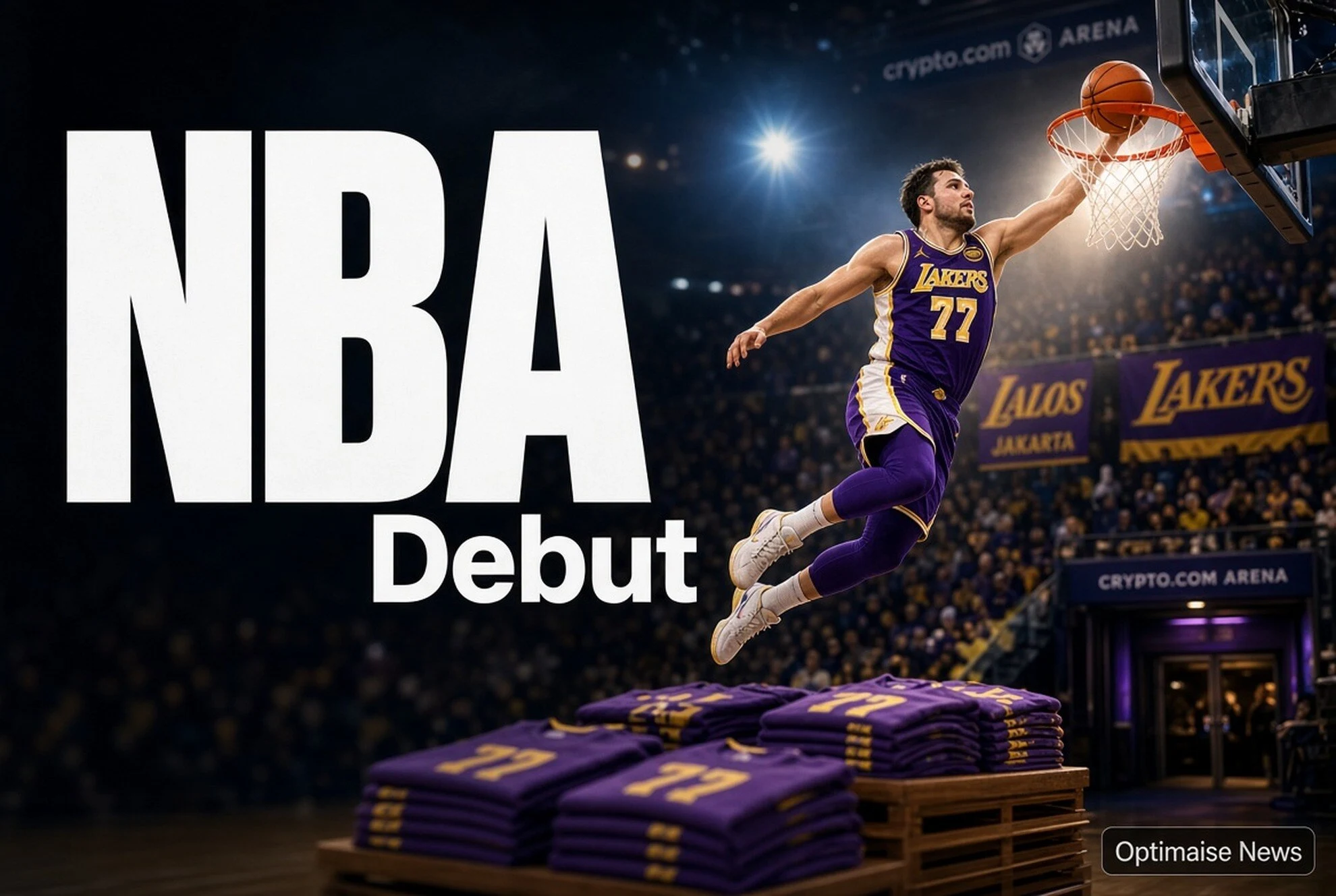 NBA Sambut Debut Luka Doncic di Lakers: Donasi Rp7,8 Miliar + Jersey