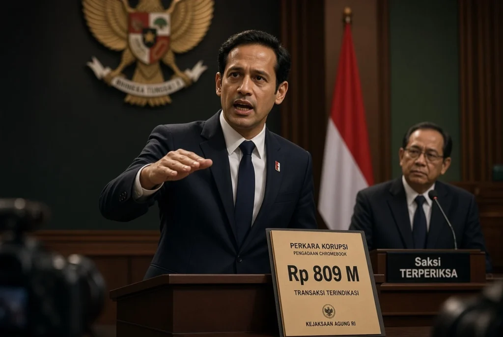 Nadiem: Rp809 M Transaksi AKAB-GoTo Rekayasa Era Febrie