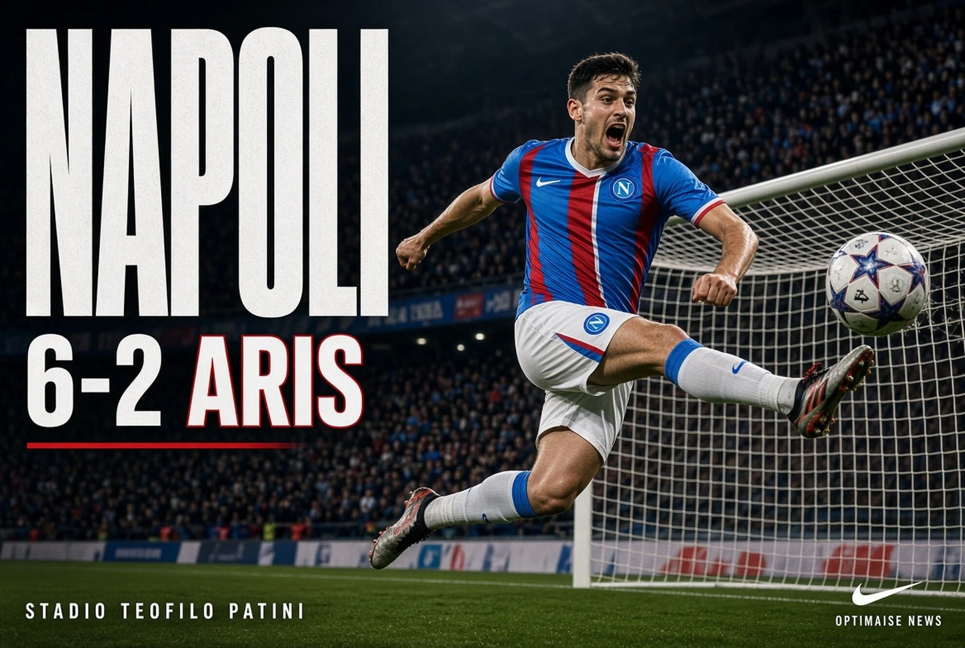 Napoli 6-2 Aris di Pramusim: Dominasi Partenopei sebelum Serie A