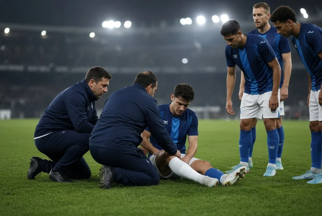 Cedera Vergara di balik pesta gol