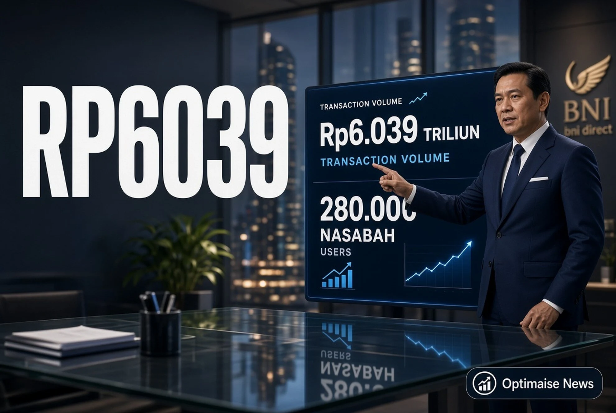 Nasabah Bisnis Dorong Volume Transaksi BNIdirect Rp6.039