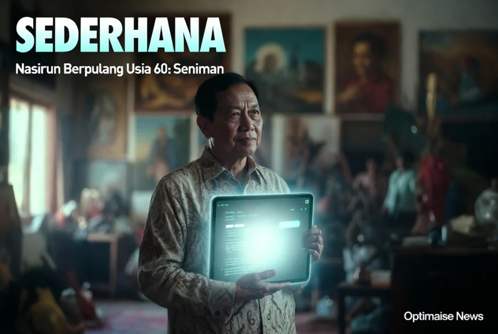 Nasirun Berpulang Usia 60: Seniman Miliuner Tanpa HP yang Sederhana