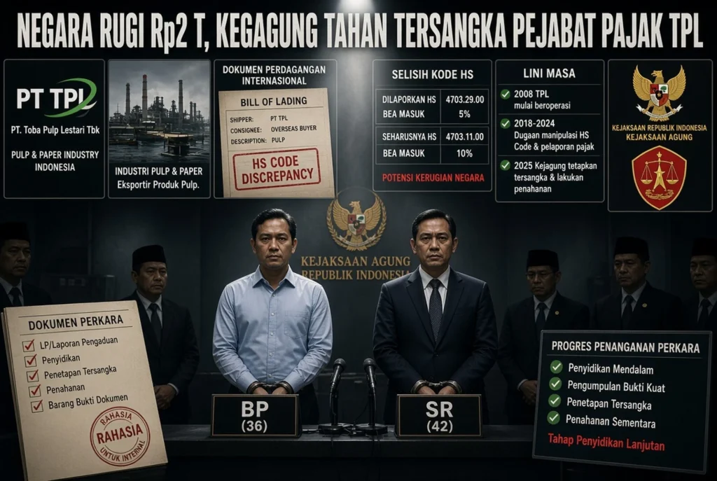 Kejagung Tetapkan 2 Pegawai Ditjen Pajak Tersangka karena Abai Dokumen Audit
