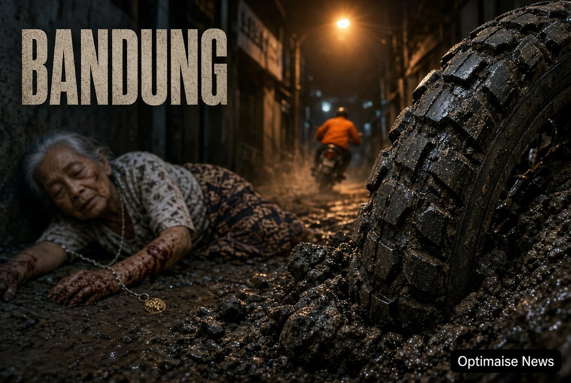 Nenek 88 Tahun Dirampas Kalung Emas di Gang Fatah Bandung
