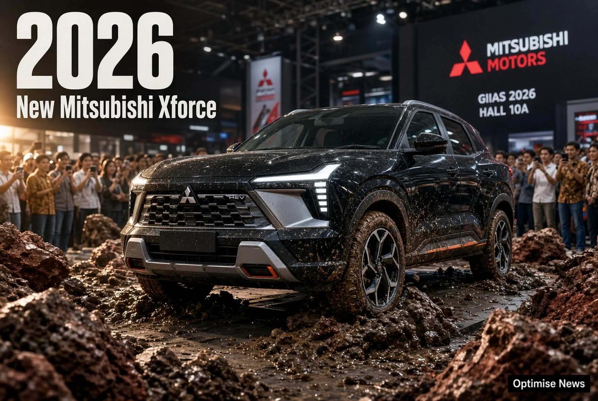 New Mitsubishi Xforce Bantu MMKSI Raup 3.212 SPK di GIIAS 2026