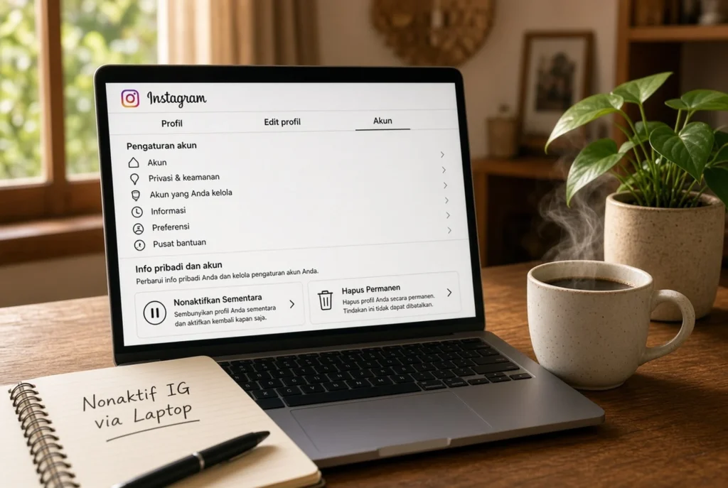 Langkah Browser di Laptop untuk Nonaktif Sementara