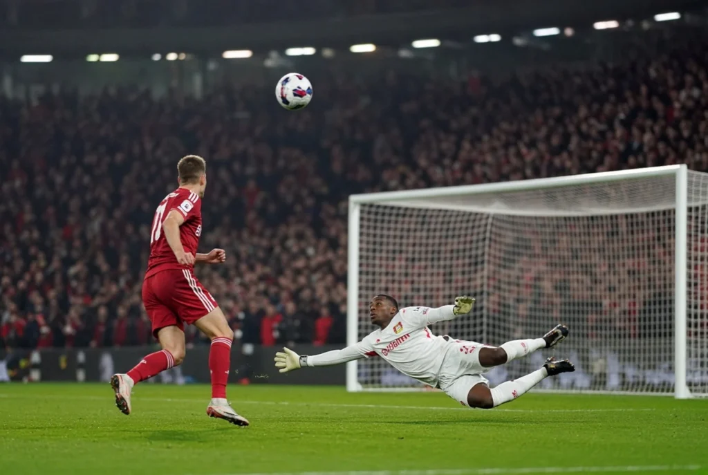Penyelesaian Gol Leverkusen