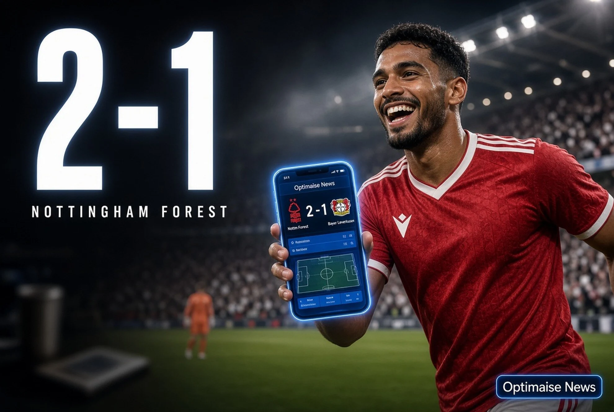 Nottingham Forest vs Leverkusen, Forest Raih Kemenangan 2-1 di 2-1