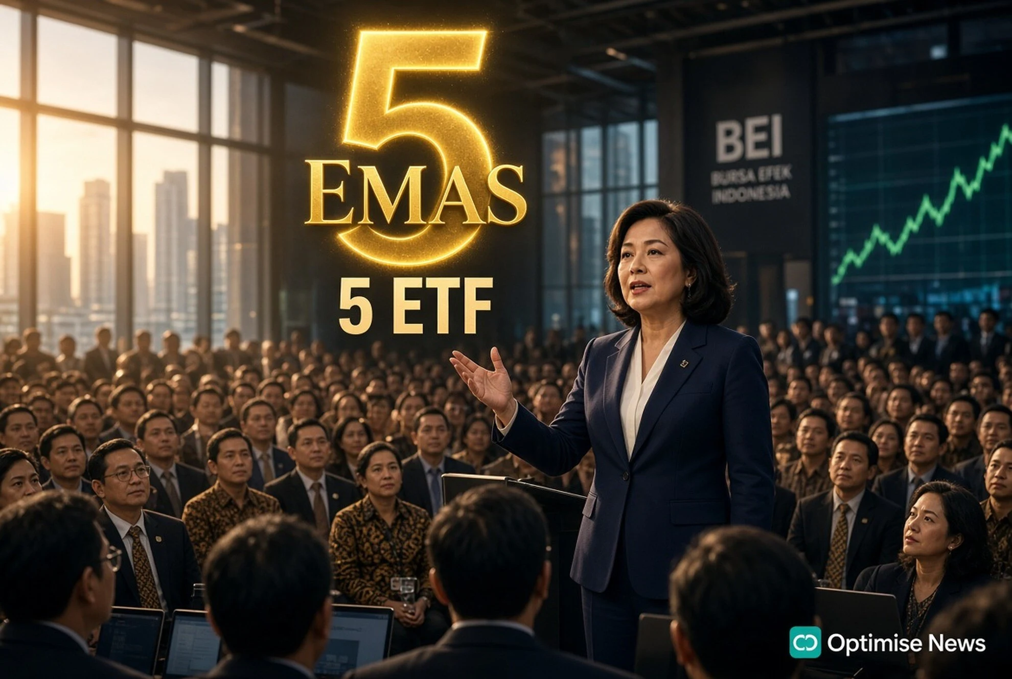 OJK Resmi Luncurkan 5 ETF Emas di BEI