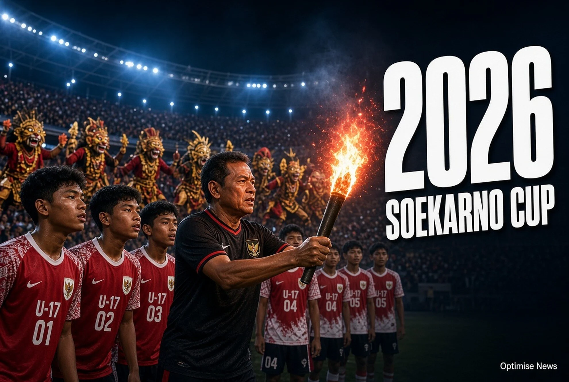 Obor Legenda Oborkan Harapan 400 Talenta Soekarno Cup 2026