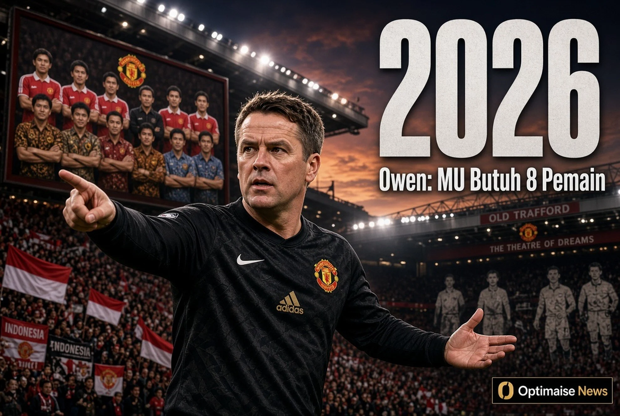 Owen: MU Butuh 8 Pemain Tambahan Hadapi 4 Kompetisi 2026