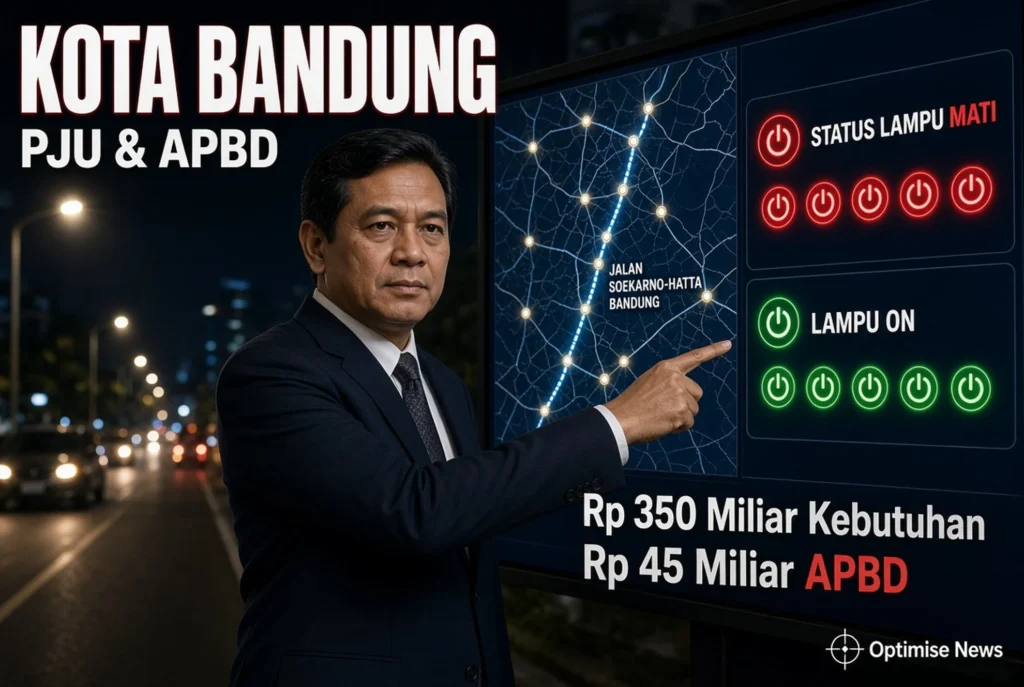 PJU Kota Bandung & APBD Tak Cukup Rp 350 Miliar