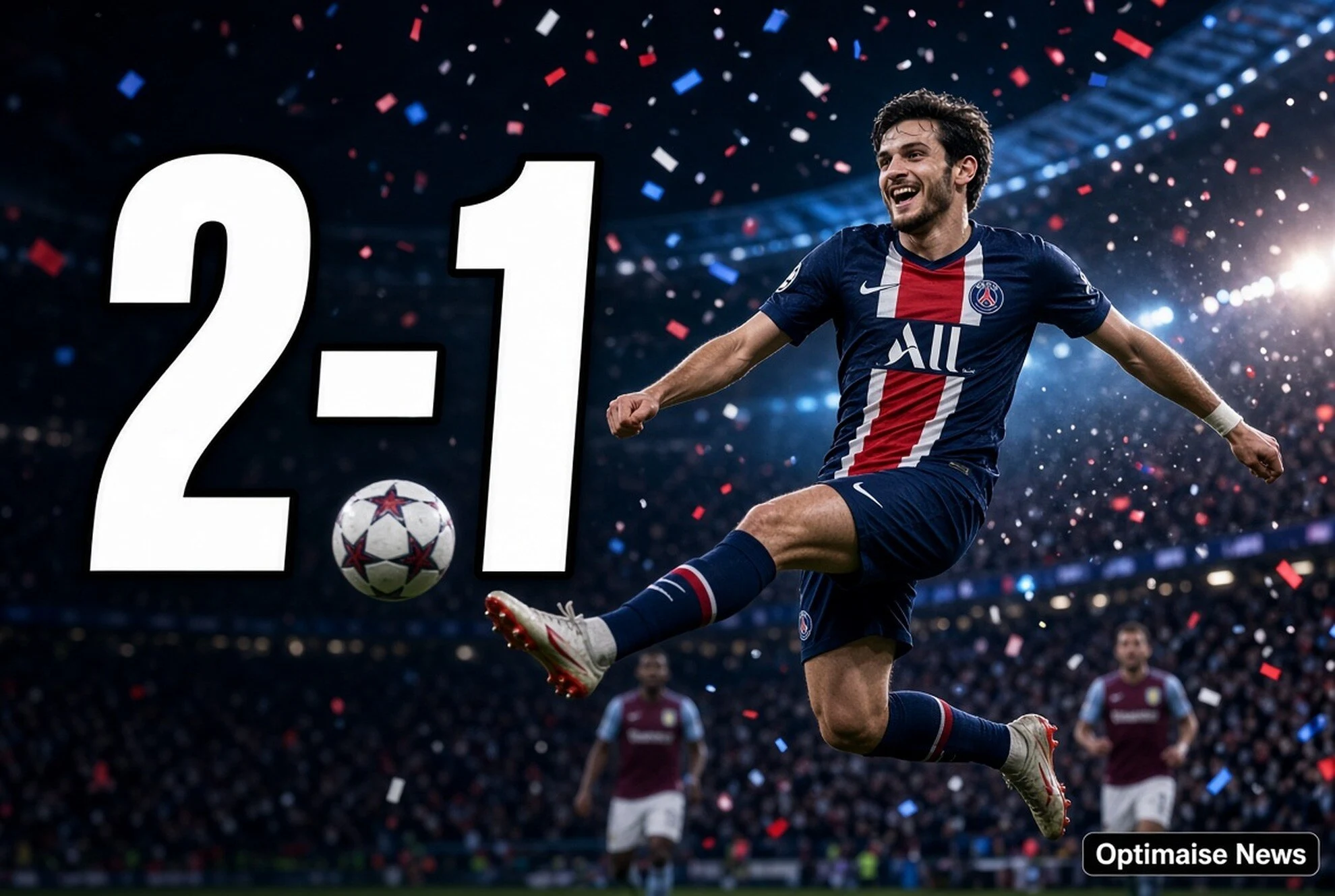 PSG Kunci Super Eropa 2026 usai Tekuk Villa 2-1