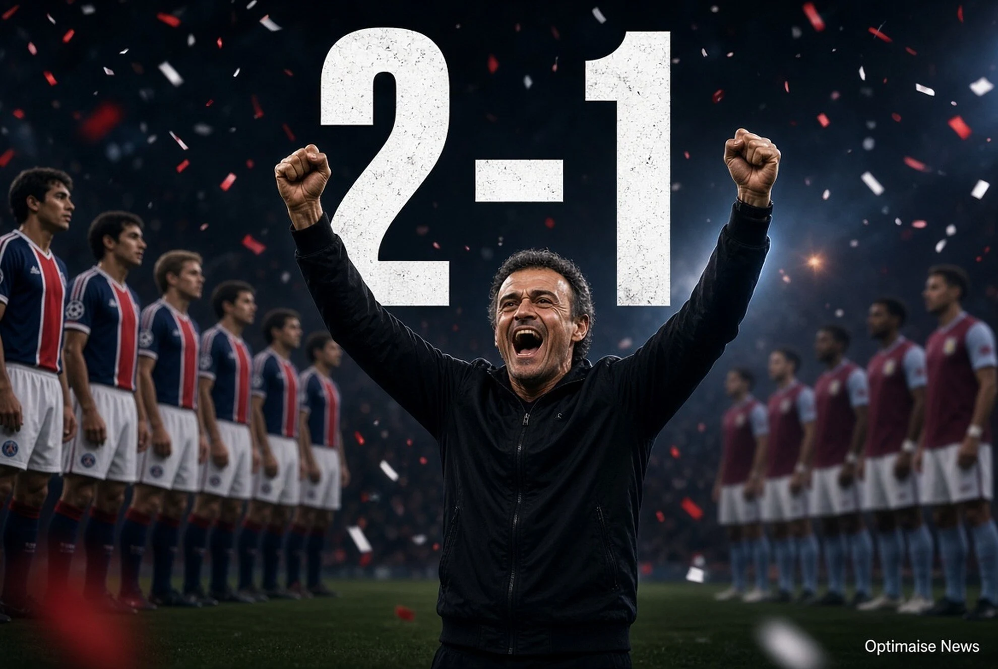 PSG Menangkan Piala Super Eropa 2-1 Aston Villa