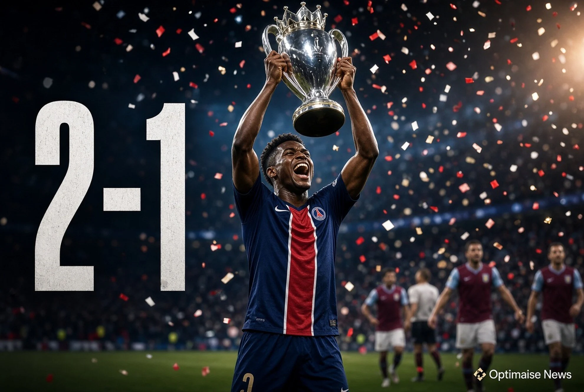 PSG Pertahankan Gelar Bawa 2-1