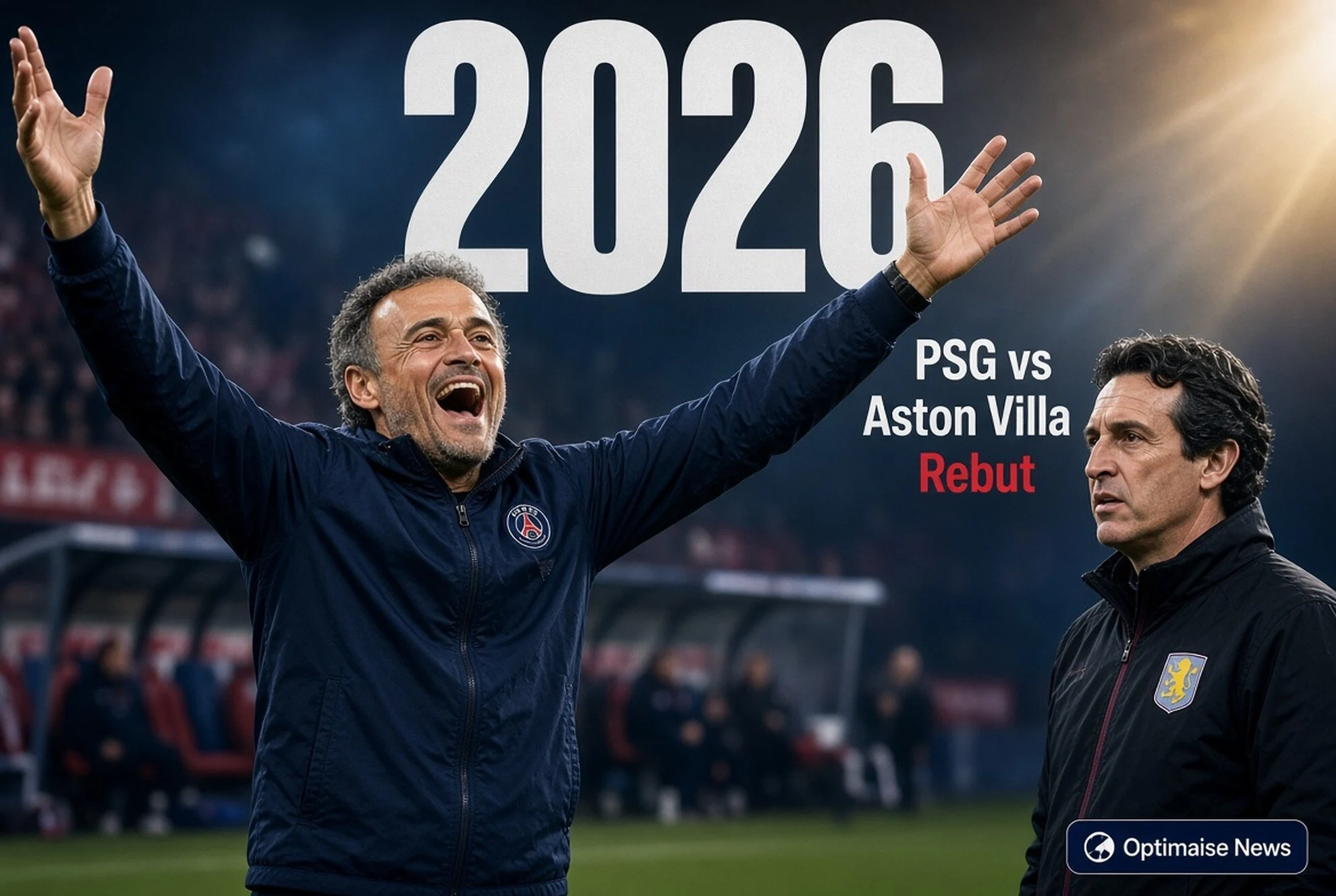 PSG vs Aston Villa Rebut Rekor Pelatih di Piala Super Eropa 2026