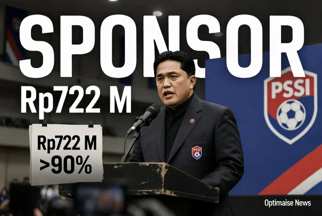 PSSI Rp722 M, Sponsor >90%: Erick Buka Kolaborasi Negara