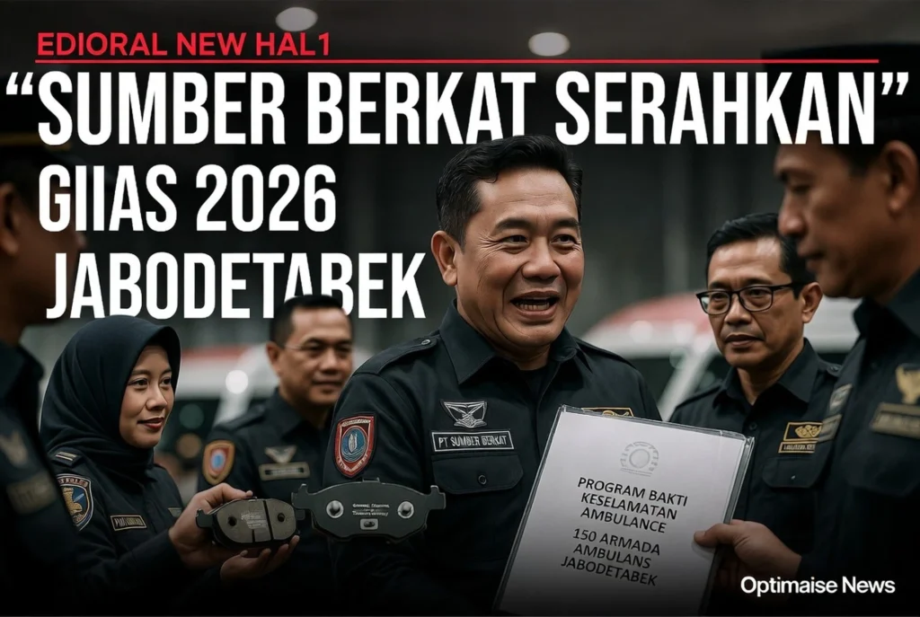 PT Sumber Berkat Serahkan Kampas Rem Ceramic untuk 150 Ambulans