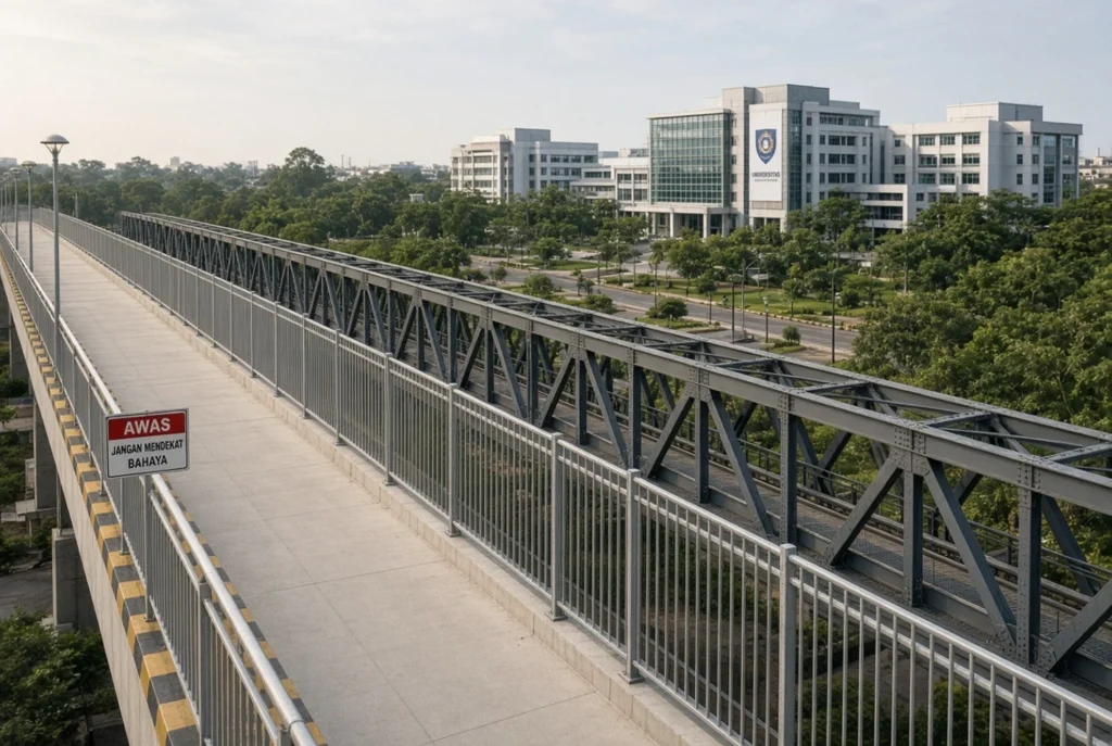 Empat percobaan 2024-2025 serta konstruksi ganda jembatan