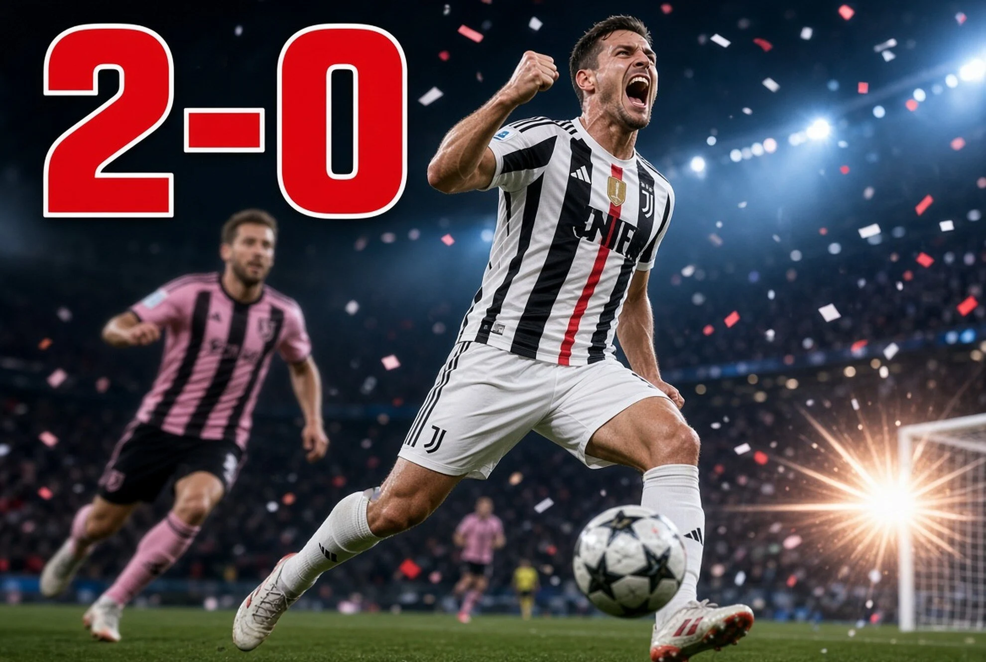 Palermo vs Juventus Tundukkan Palermo 2-0 di Perth
