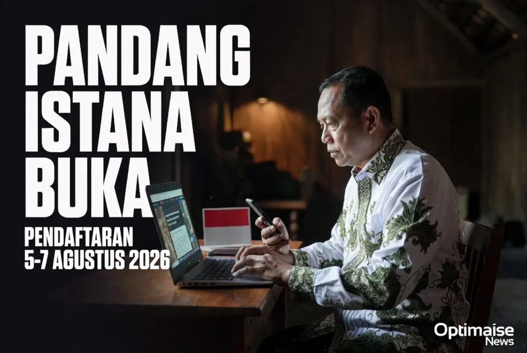 Pandang Istana Buka Pendaftaran Tiket Upacara 17 Agustus 5-7 Agustus