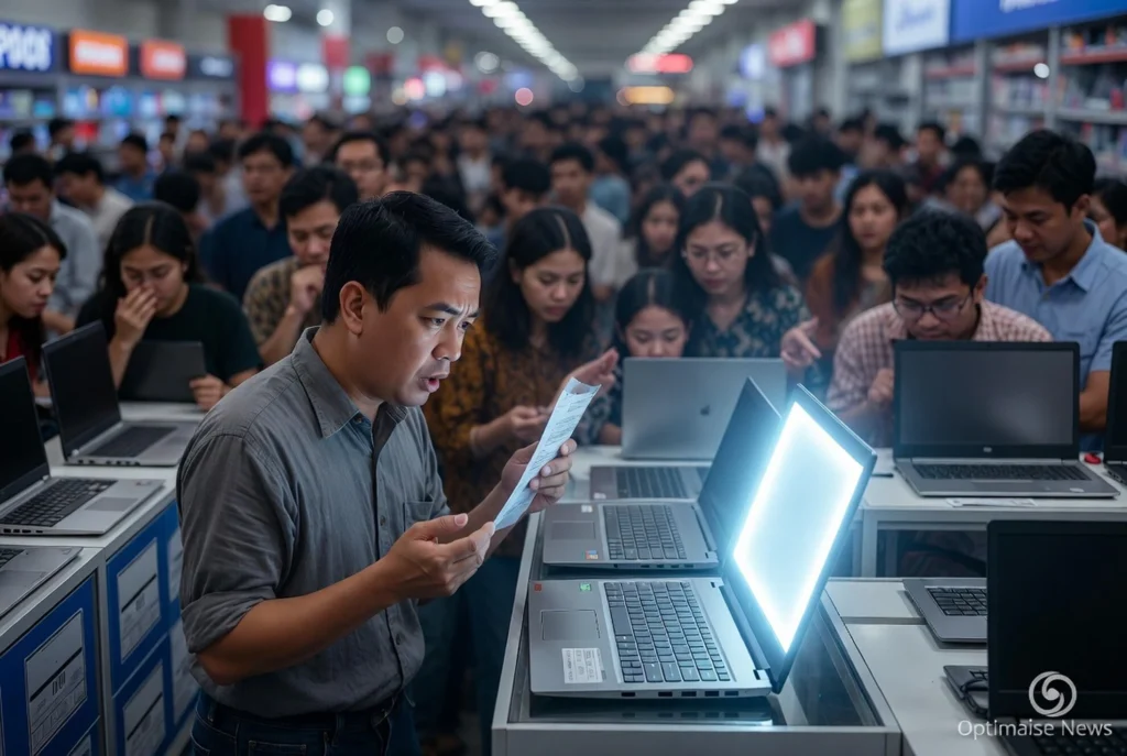 Pasar Laptop 2026 Anjlok 4,9%, Pedagang Miris Harga Naik Gila