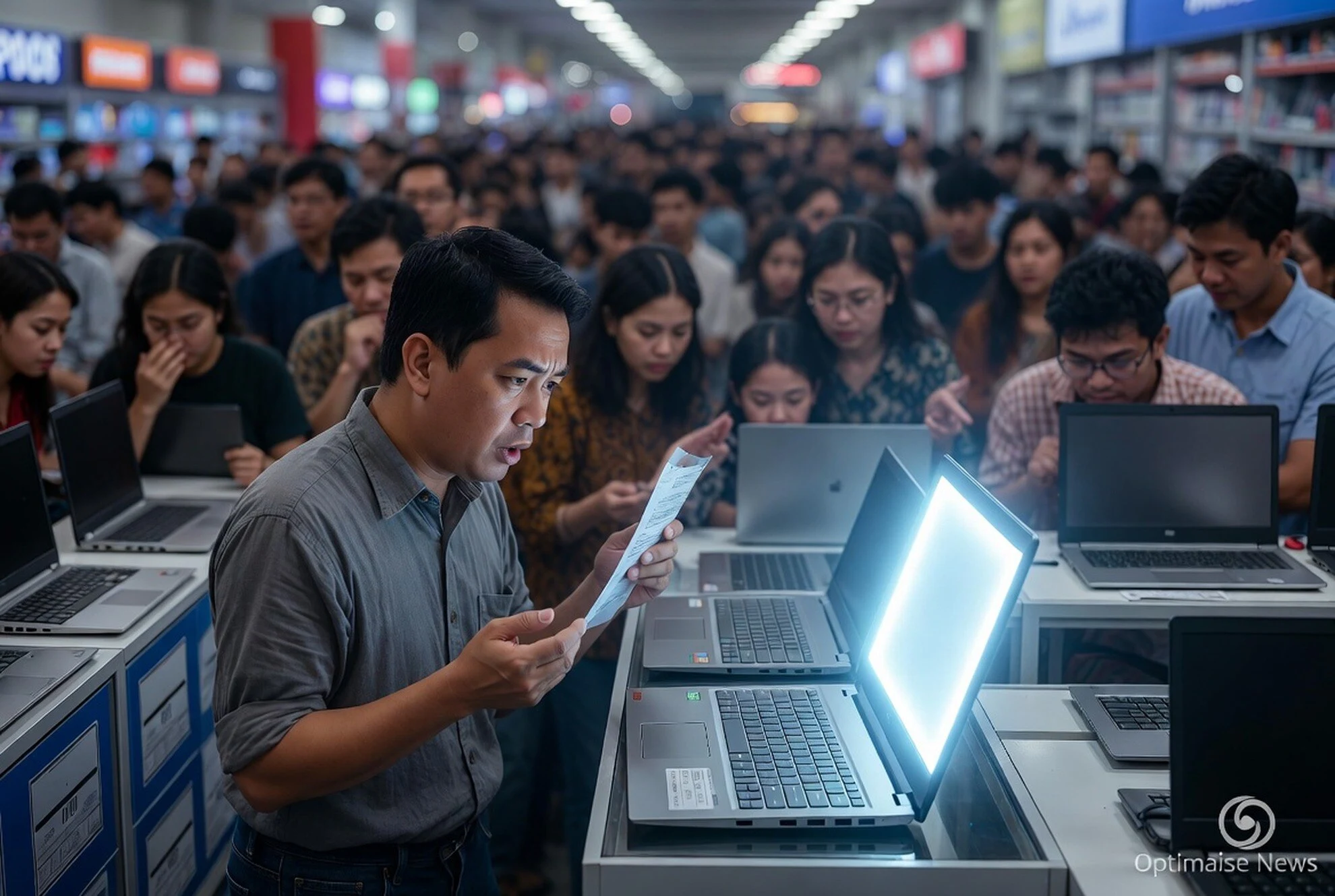 Pasar Laptop 2026 Anjlok 4,9%, Pedagang Miris Harga Naik Gila