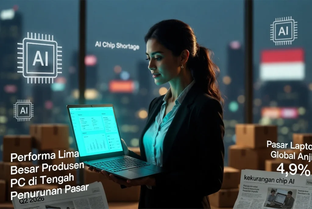 Performa Lima Besar Produsen PC di Tengah Penurunan Pasar
