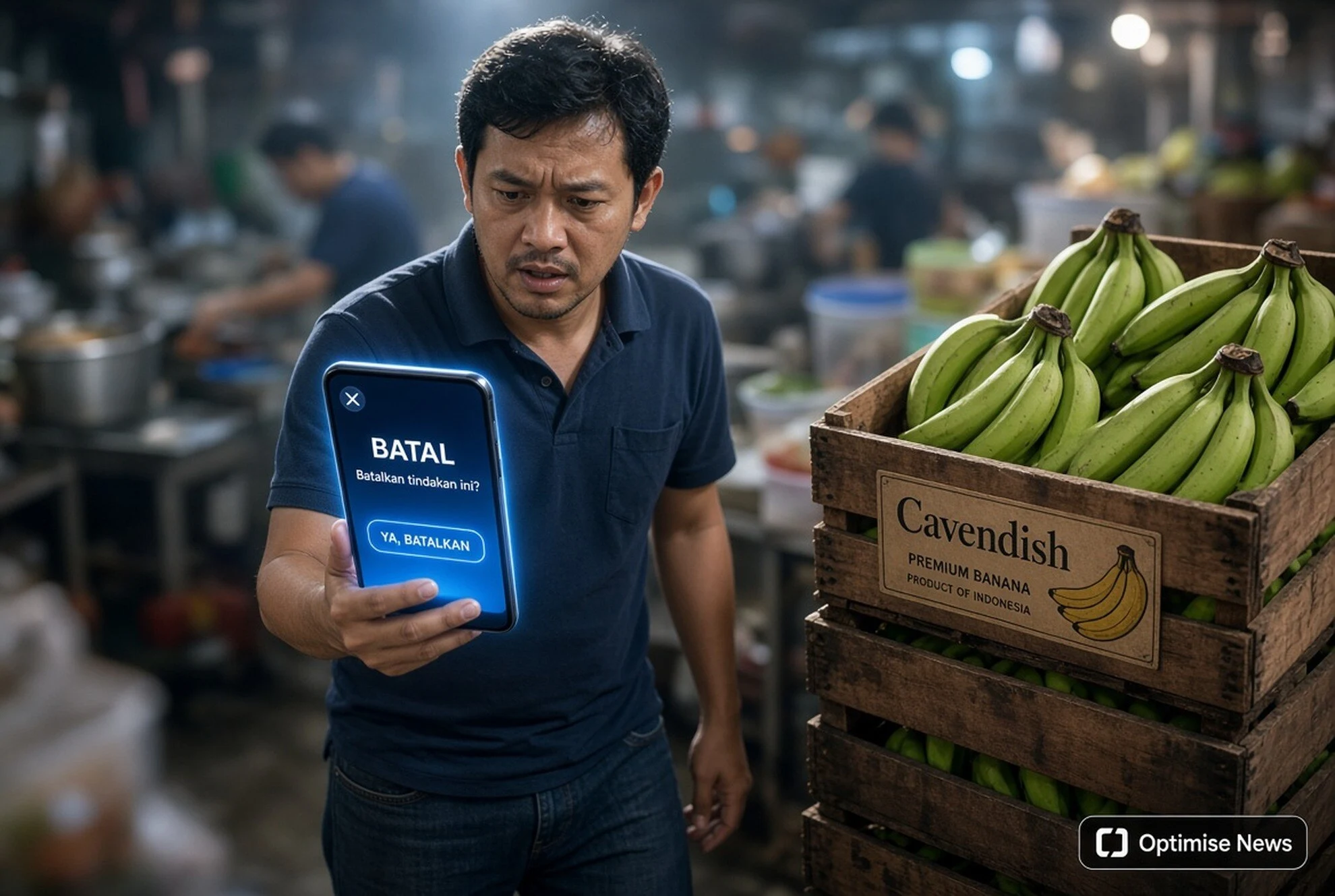 Pedagang Lampung Nyaris Rugi Rp 2,1 Juta Usai Pesanan Pisang Batal
