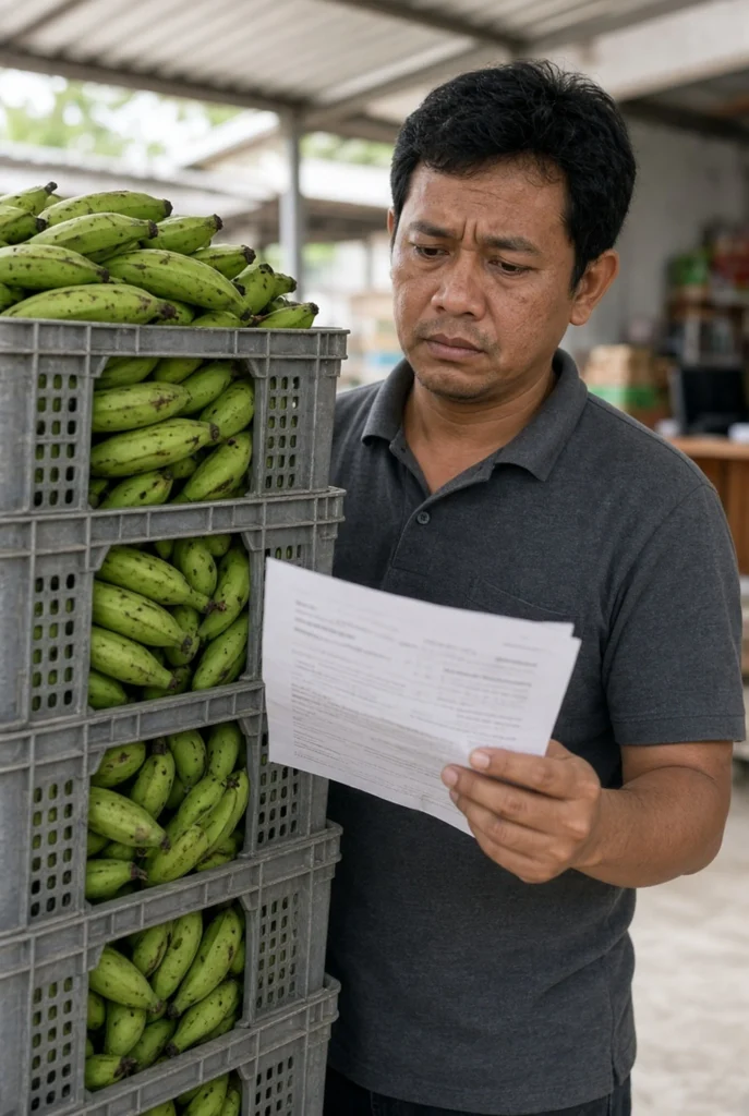 Proses Membeli Pisang Cavendish yang Sensitif