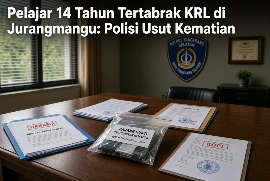 Kapolsek Ciputat Timur Mulai Proses Penyelidikan Lengkap Kasus