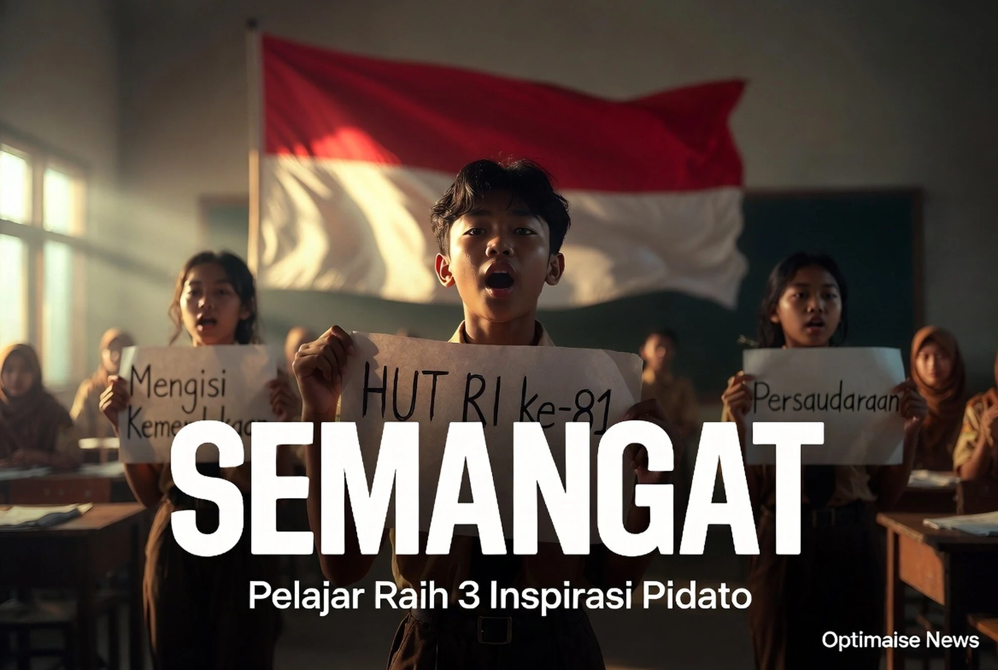Pelajar Raih 3 Inspirasi Pidato HUT RI ke-81 untuk Semangat