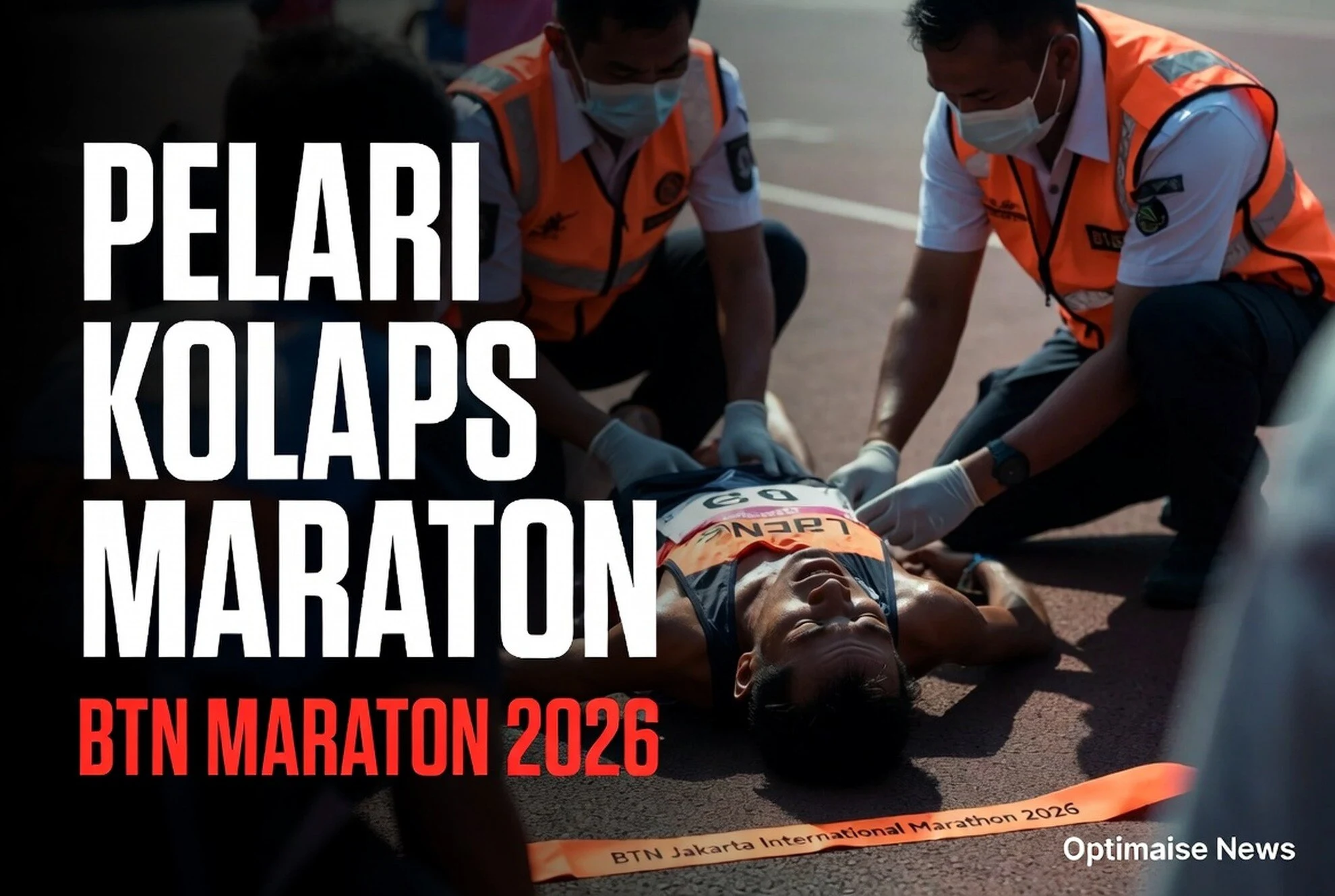 Pelari Kolaps Maraton: Penyebab Heatstroke hingga Jantung