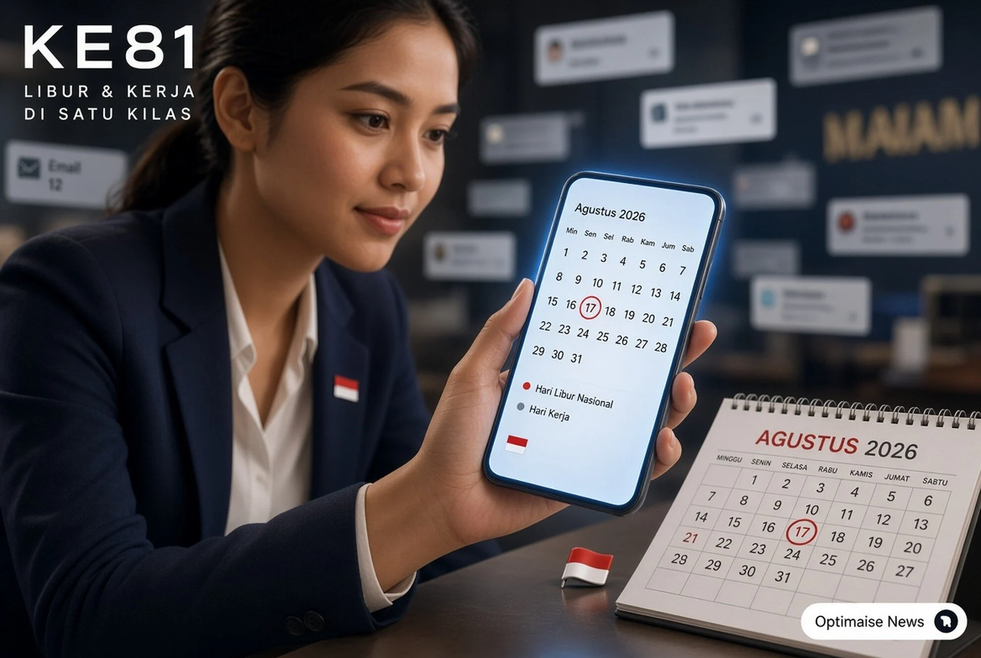 Pemerintah Pastikan Cuti Bersama Tak Ada Usai HUT ke-81