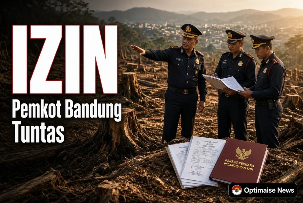 Pemkot Bandung Tekankan Tuntas Penyelesaian 35 Pohon Tanpa Izin