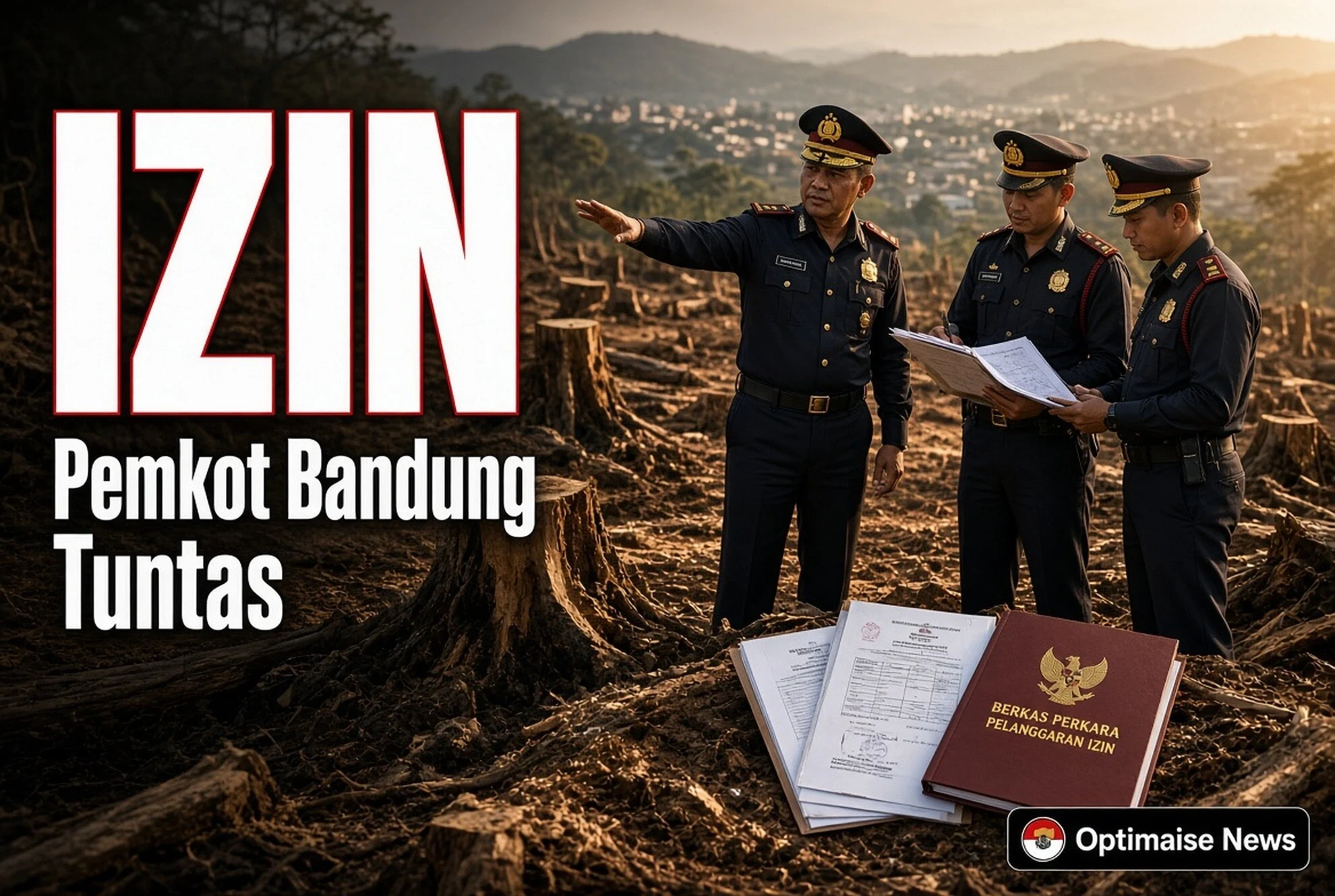 Pemkot Bandung Tekankan Tuntas Penyelesaian 35 Pohon Tanpa Izin