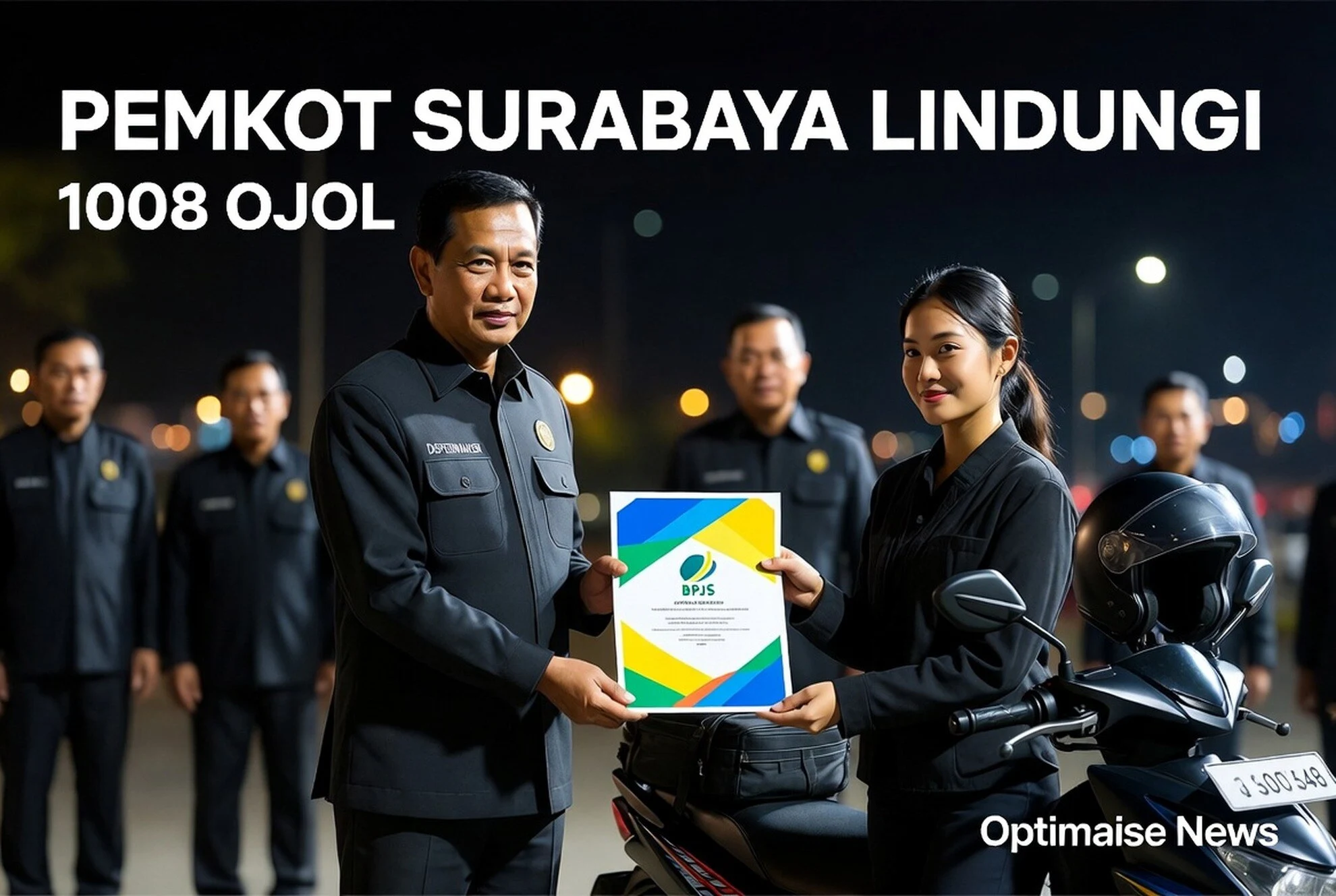 Pemkot Surabaya Lindungi 1008 Ojol Perempuan dengan Program BPJS 2026