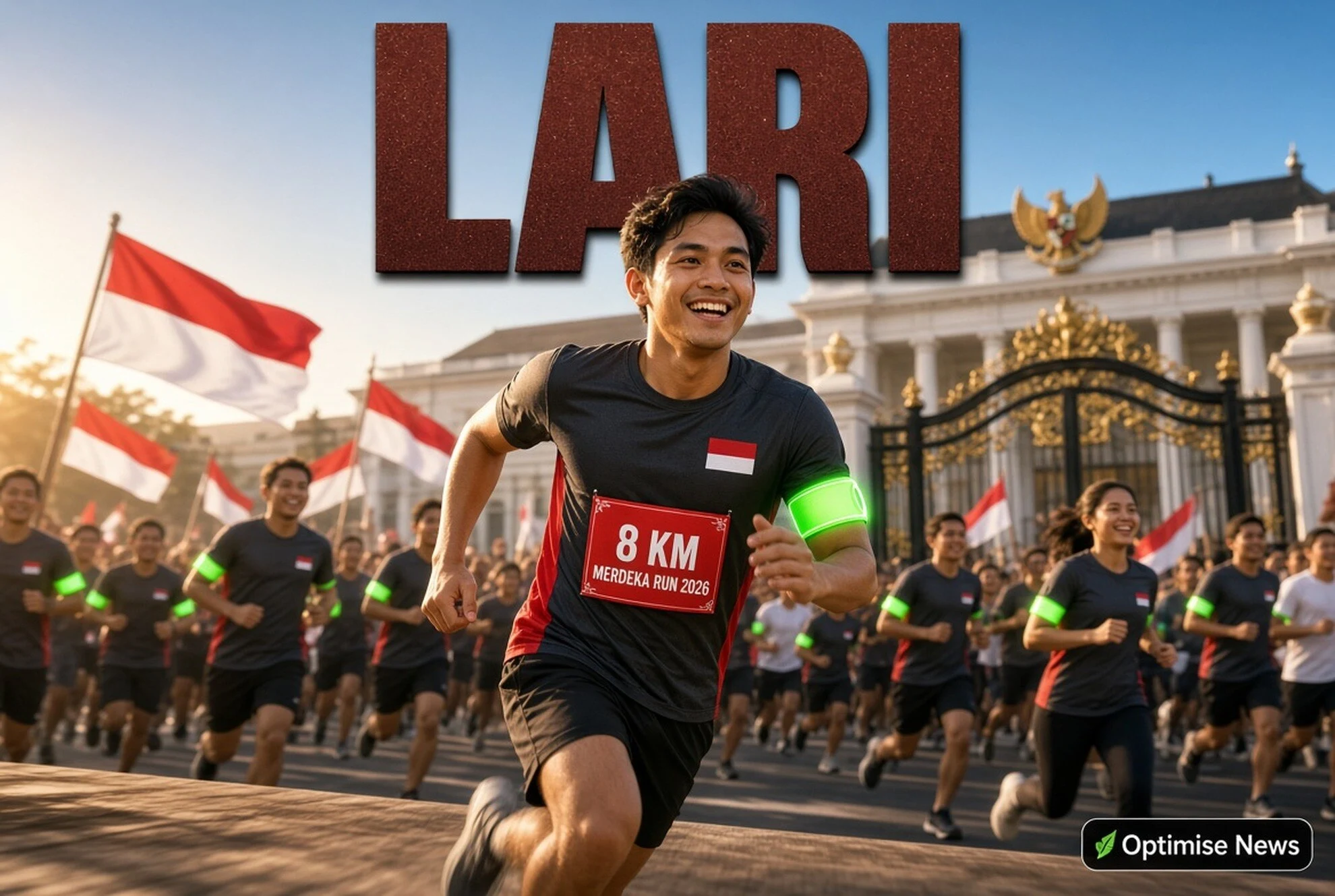 Pendaftaran Merdeka Run 2026 Dibuka: 8000 Pelari Siap Lari 8K