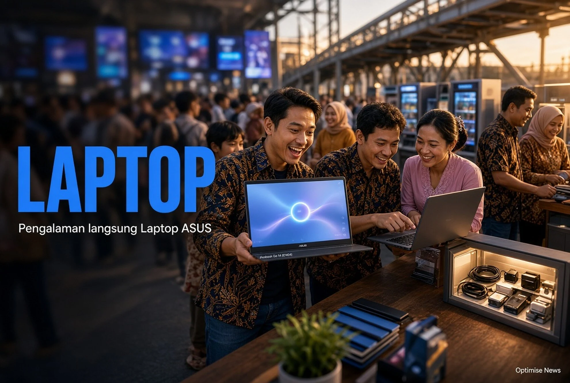 Pengalaman langsung Laptop ASUS Vivobook di JPM Dukuh Rp8 Juta