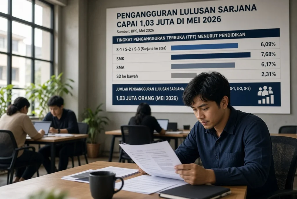 Tingkat Pengangguran Berdasarkan Tingkat Pendidikan