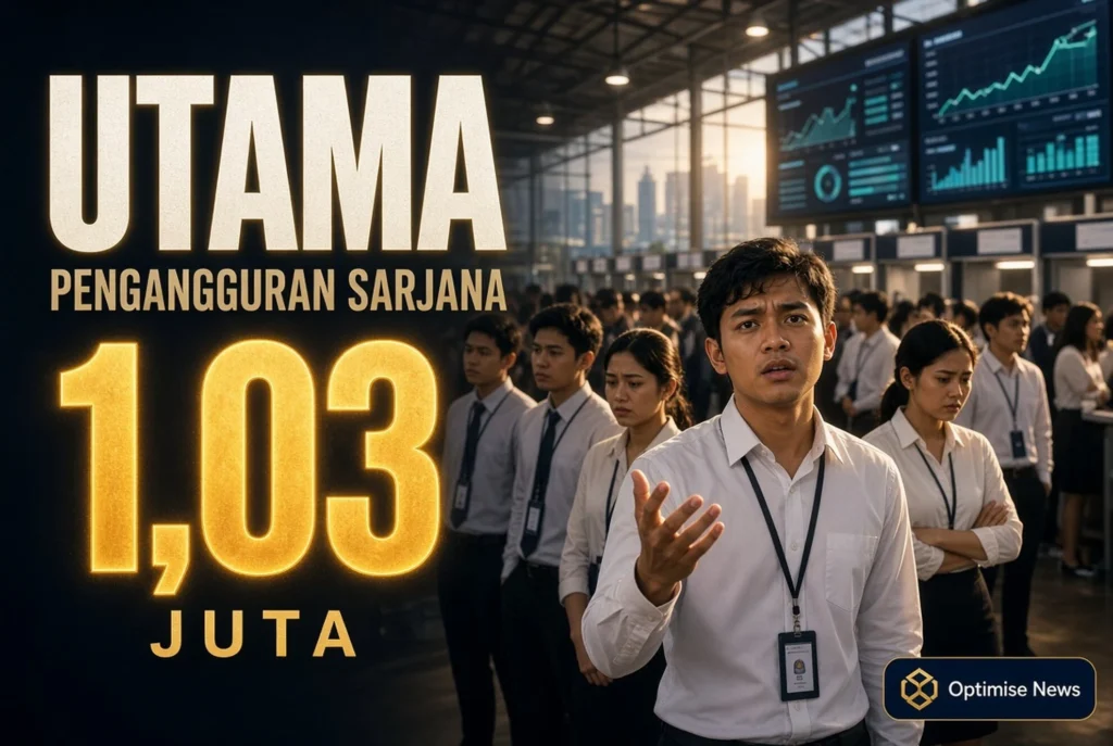 Pengangguran Sarjana 1,03 Juta Menjadi Sorotan Utama