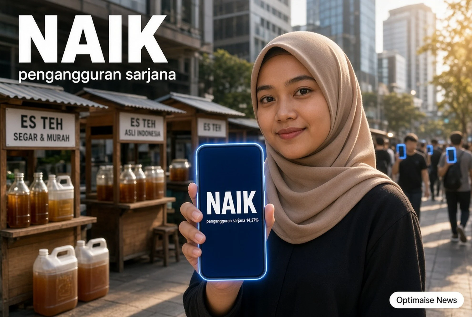 Pengangguran Sarjana Capai 14,27 Persen Saat Wirausaha Naik
