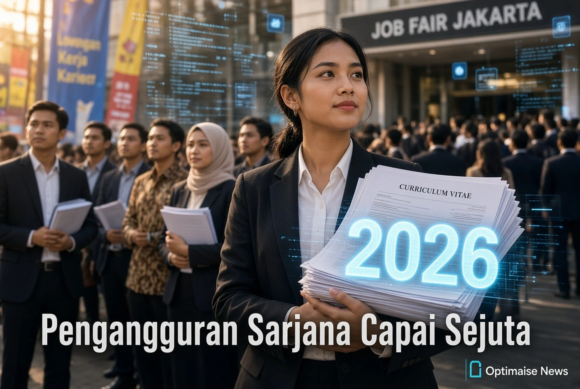 Pengangguran Sarjana Capai Sejuta Orang Meski Upah Tertinggi Mei 2026