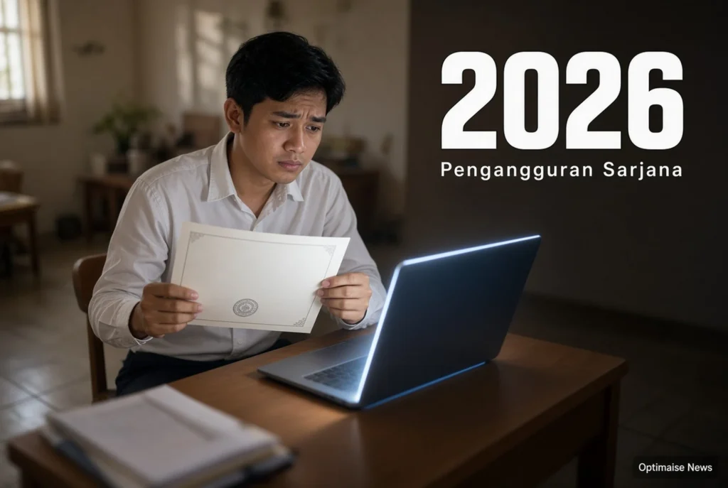 Pengangguran Sarjana Tembus 1 Juta di Mei 2026