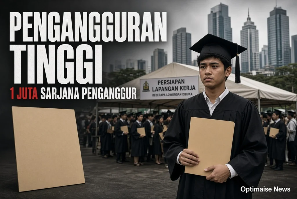 Pengangguran Tinggi: 1 Juta Sarjana Menganggur di 2026