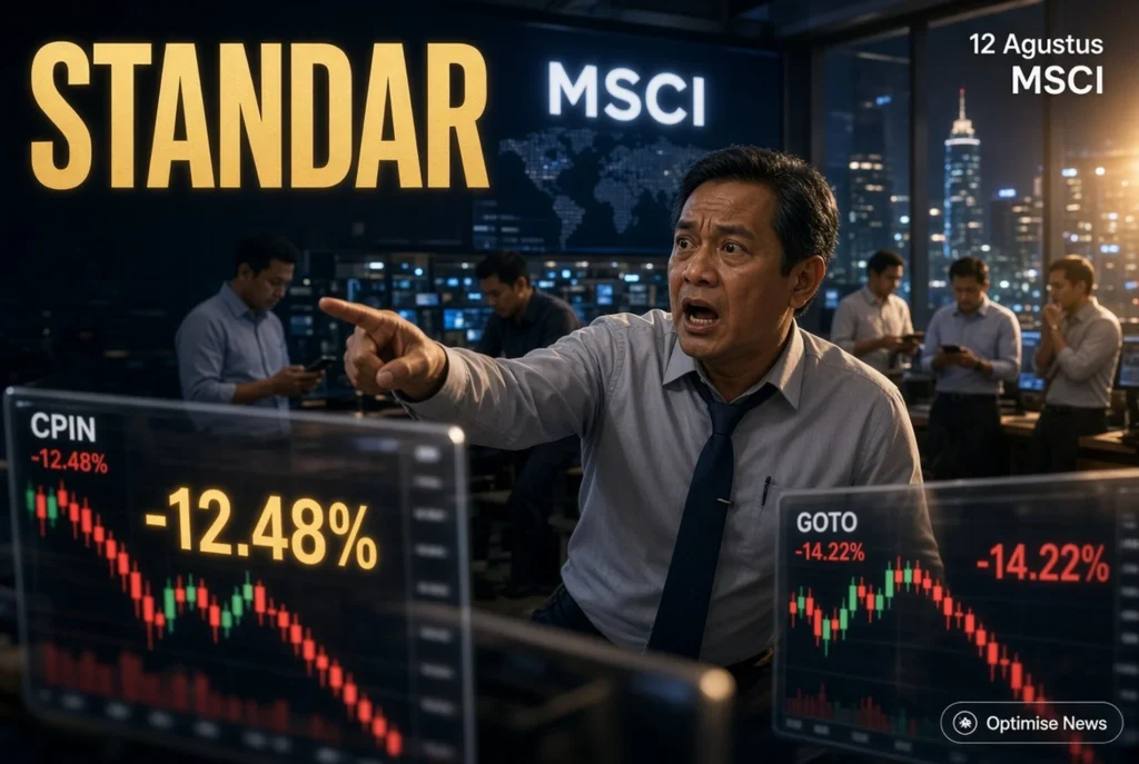 Pengumuman MSCI 12 Agustus, CPIN Turun Kelas GOTO Didepak dari Standar