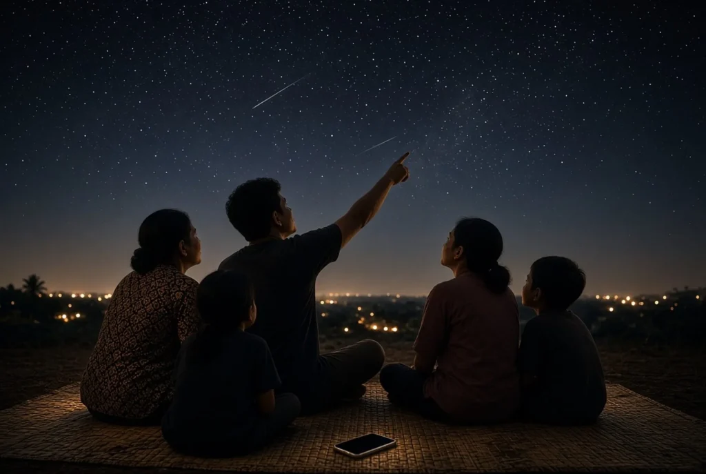 Cara Menangkap Meteor Perseid Agustus tanpa Alat Optik