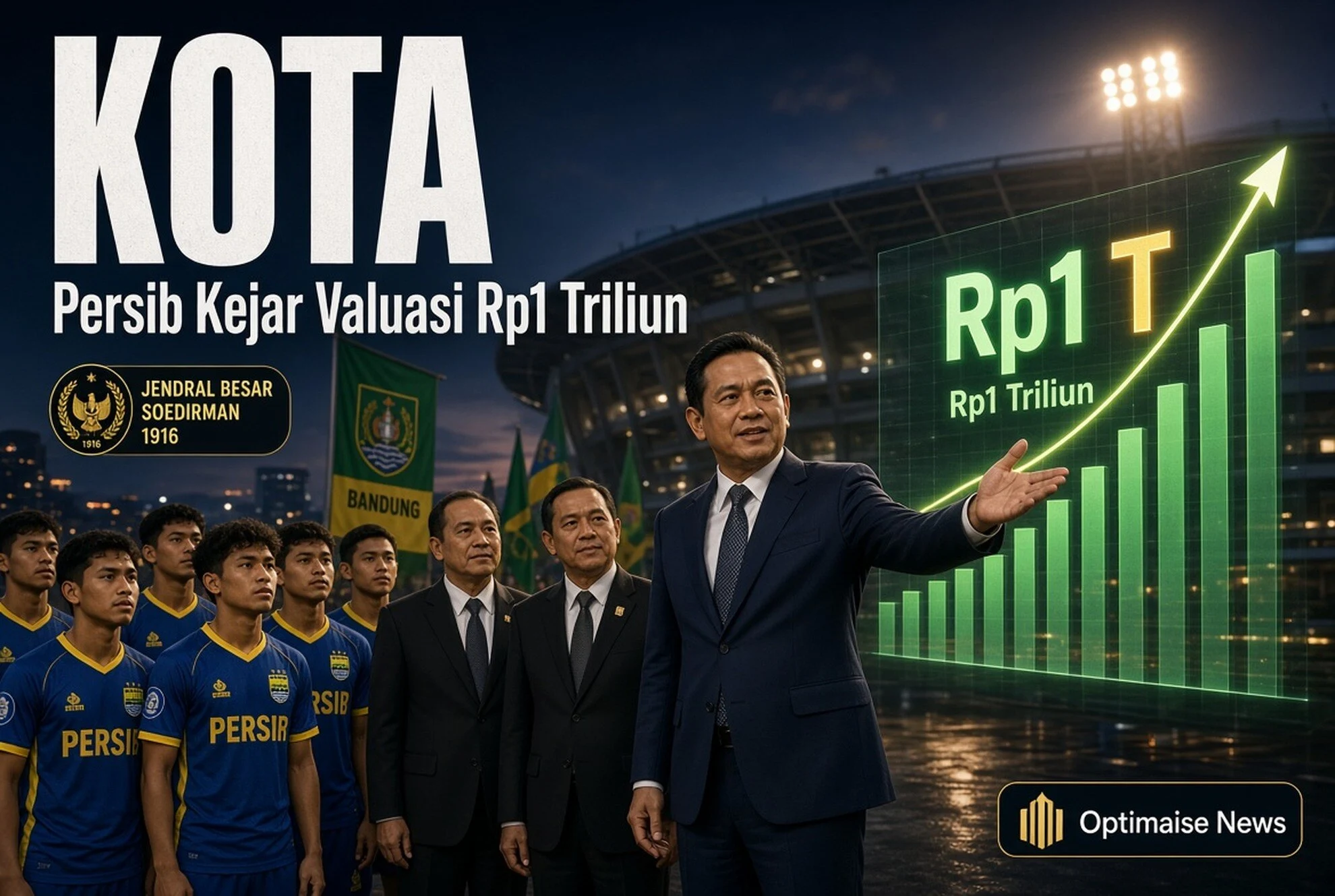 Persib Kejar Valuasi Rp1 Triliun lewat IPO dan Aset Kota
